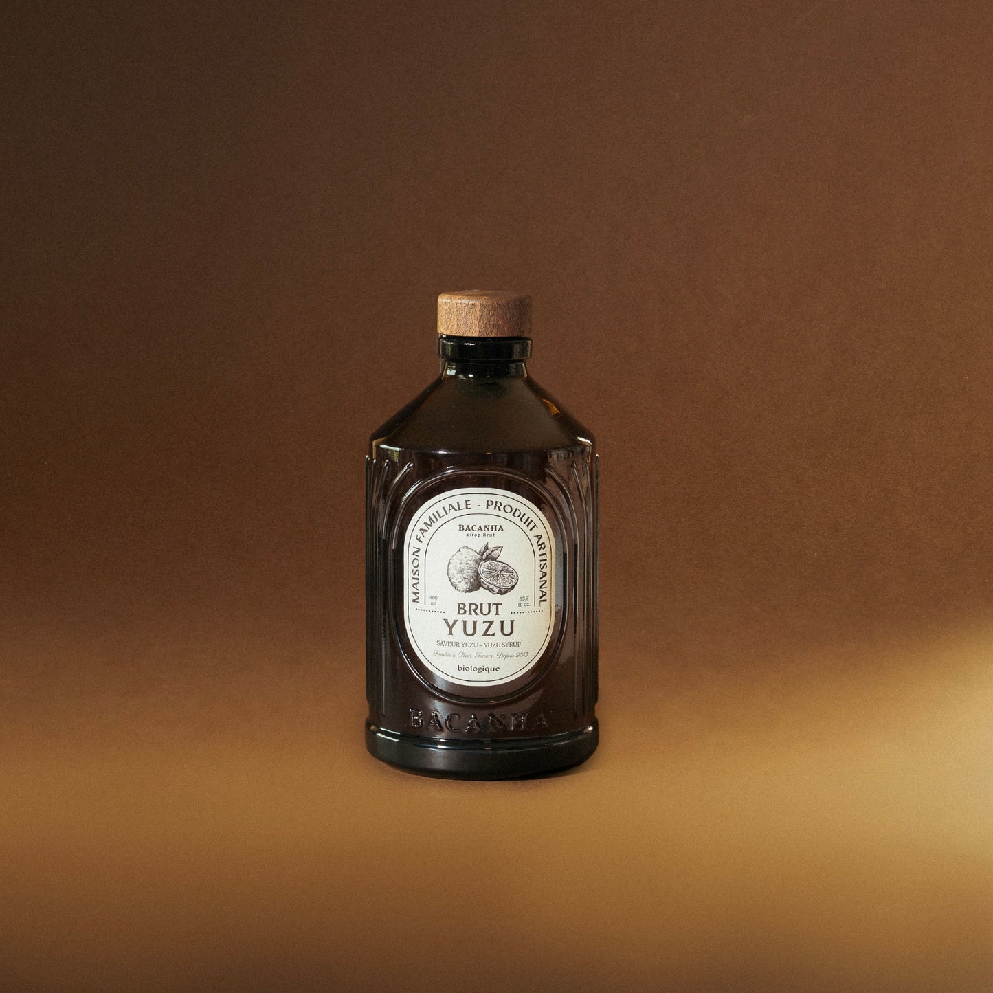 Raw Yuzu Syrup - Bacanha - Organic 400 ml